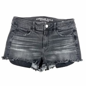 American Eagle Outfitters Black Jean Shorts